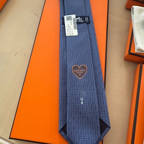 Hermes La Clef Du Bonheur tie 7cm